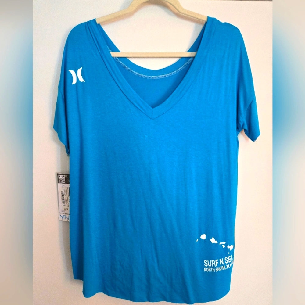 LIMITED edition  HURLEY~ North Shore From Hawaii Tee/ cover up W /tags